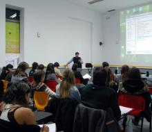 Taller Producción Audiovisual organizado por CICUS-LAMATRAKA impartido Javiero